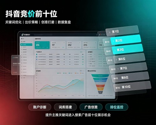 白塔抖音搜索竞价