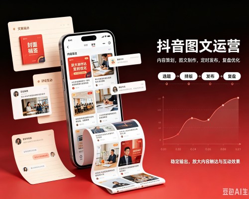 白塔抖音图文代运营服务